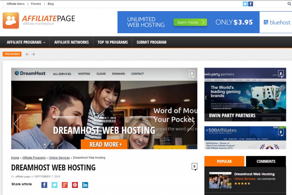 AffiliatePage.com